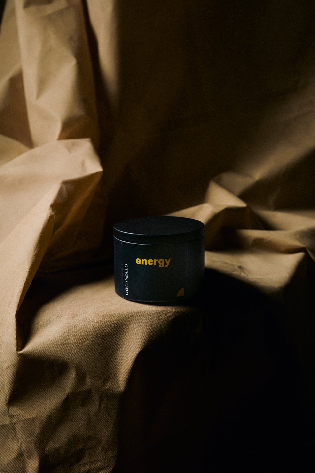 ENERGY - 100% Natural Essential Oil Candle for Energy & Positivity - Bright, Citrusy Scent