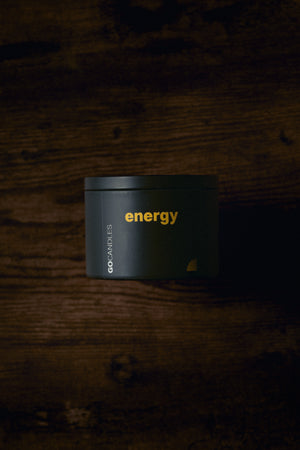 ENERGY - 100% Natural Essential Oil Candle for Energy & Positivity - Bright, Citrusy Scent