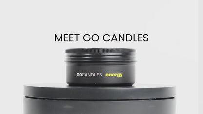 Go Candles Discovery Set - 3 Pack Energy, Flow, & Chill
